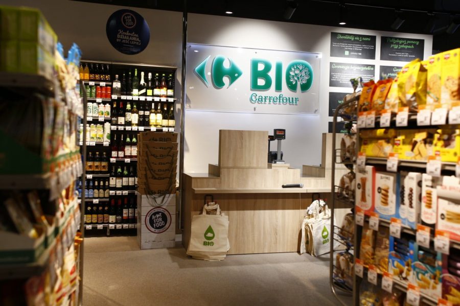 Patriottisch Bijlage Kan worden berekend Opening of the first Carrefour BIO store in Poland in Warsaw - GRA