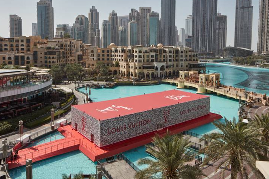 The Louis Vuitton travelling exhibition SEE LV in Dubai – WOW